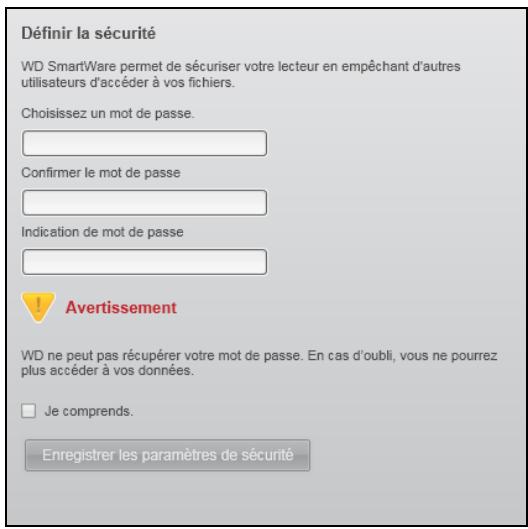 WESTERN DIGITAL MY BOOK ESSENTIAL - Protection du lecteur par mot de passage - 3