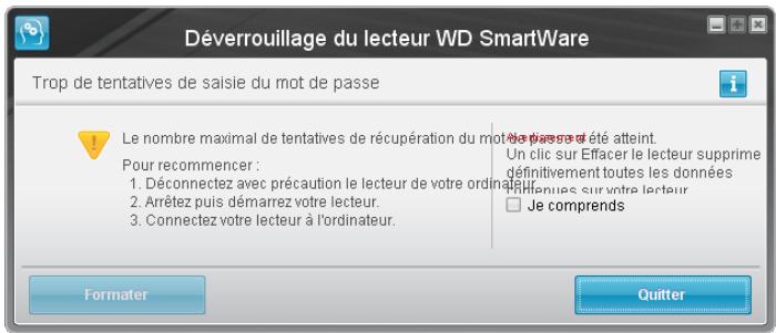 WESTERN DIGITAL MY BOOK ESSENTIAL - Effacement du lecteur - 4