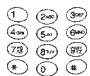 MITSUBISHI G310 - Liste des touches - 5