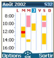 MITSUBISHI M320 - Calendrier - 2