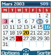 MITSUBISHI M320 - Calendrier - 3