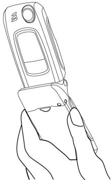 MITSUBISHI M341I - Prise en MAIN de VOITRE téléphone (pendant l'émission ou la réception d'un APPEL) - 1
