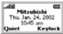 MITSUBISHI T300 - Indicateurs de l'ecran (ICONES) - 1