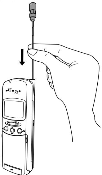 MITSUBISHI TRIUM ARIA - Réception d'un appel - 1