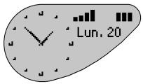 MITSUBISHI TRIUM COSMO - Écran de veille avec horloge analogue - 2