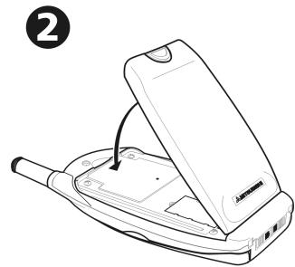 MITSUBISHI TRIUM COSMO - Mise en place de la batterie - 2