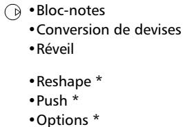 MITSUBISHI TRIUM GEO GPRS - Organisation du menu - 10