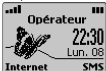 MITSUBISHI TRIUM MARS - Mise sous tension du téléphone - 1