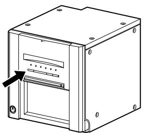 MITSUBISHI CP9550DW - Lorsque le mode d'alimentation et découpe manuelle a été sélectionné - 1