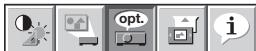 MITSUBISHI HC5000 - Menu OPTION - 1