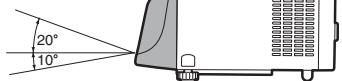 MITSUBISHI SD105U - Angle de réception (vertical) - 2