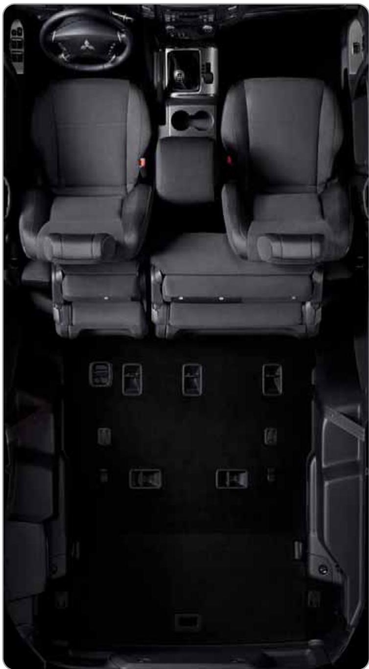 MITSUBISHI PAJERO - MODULARITE - 1