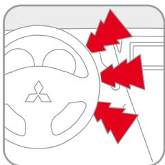 MITSUBISHI PAJERO - VITRES ÉLECTRIQUES AVEC TEMPORISATEUR - 1