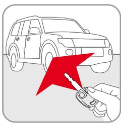 MITSUBISHI PAJERO - EXTINCTION AUTOMATIQUE DES FEUX - 1
