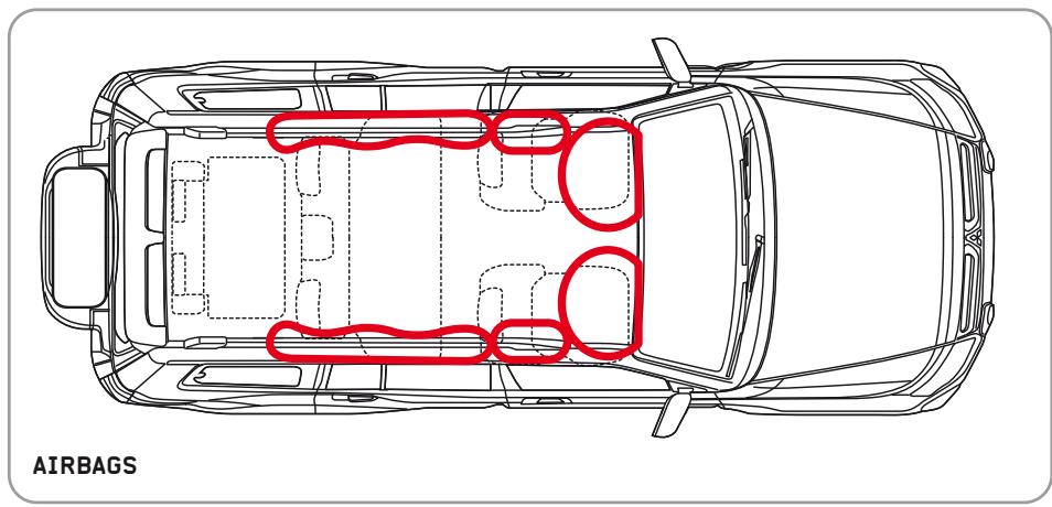 MITSUBISHI PAJERO - CARROSSEIRE À ABSORPTION D'IMPACT - 1