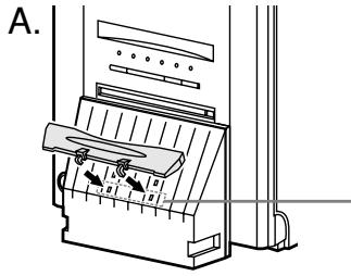 MITSUBISHI CP9550DW-S - INSTALLATION DU RECEVEUR DE PAPIER - 1