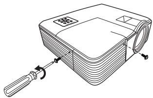 MITSUBISHI EX200U - Remplacement de la lampe - 8