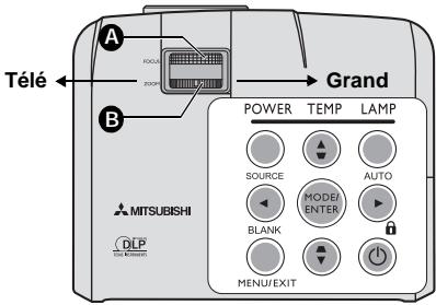 MITSUBISHI EX240U - Réglage fin de la taille et de la nettété de l'image - 1