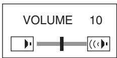 MITSUBISHI FD630U-G - Volume du haut-parleur - 1