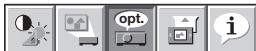 MITSUBISHI HC6000 - Menu OPTION - 1