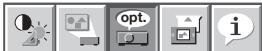 MITSUBISHI HL2750 - Menu OPTION - 1