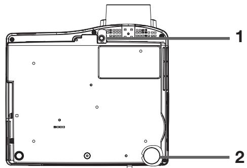 MITSUBISHI HL2750 - Vue de dessous - 1