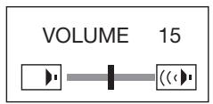 MITSUBISHI HL2750 - Volume de l'enceinte - 1