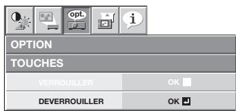 MITSUBISHI HL2750U - Pour annuler la fonction de verrouillage par mot de passe : - 1