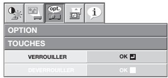 MITSUBISHI HL2750U - Pour activer la fonction de verrouillage par mot de passe : - 1