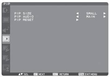 MITSUBISHI LDT322V - Menu principal - 1