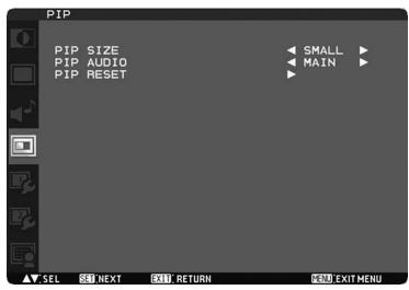 MITSUBISHI MDT421S - Menu principal - 1