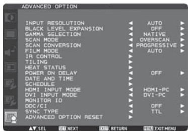 MITSUBISHI MDT521S - OSD v position - 1