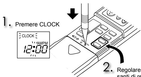 MITSUBISHI MSC-GE20VB - Impostazione dell'ora - 1