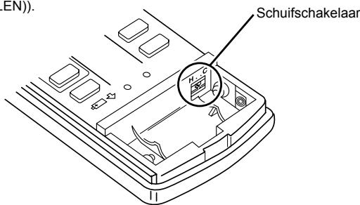 MITSUBISHI MSC-GE35VB - Het type instellen - 1
