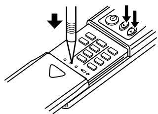 MITSUBISHI MSZ-FD09NA - Changing temperature units (^ F ^ C) - 1