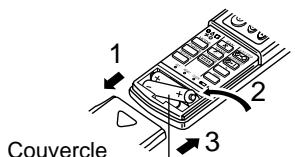 MITSUBISHI PKFY-NHMU-E - Insertion/remplacement de la pile - 1