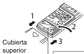 MITSUBISHI PLA-A.BA - Instalación/sustitución de pilas - 1