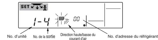 MITSUBISHI PLA-A.BA - [3] Pour fixer la direction du courant d'air - 1