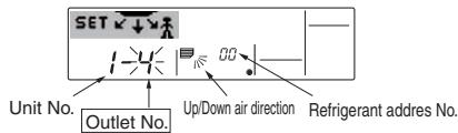 MITSUBISHI PLA-A.BA - [2] To select and identify the outlet to set - 1