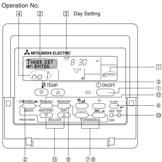 MITSUBISHI PLFY-P-NBMU-E - Note: - 1