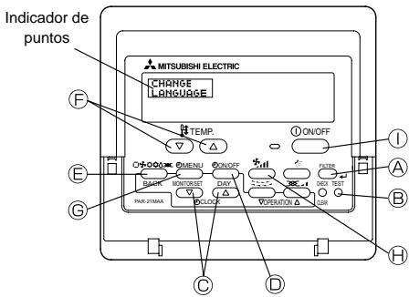 MITSUBISHI PMFY-NBMU-E - Selección de functions del controlador remot - 1