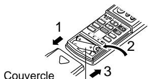 MITSUBISHI PMFY-NBMU-E - Insertion/remplacement de la pile - 1