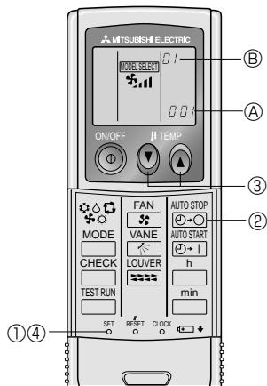 MITSUBISHI PMFY-NBMU-E - Ajuste de la velocidad del ventilador - 1
