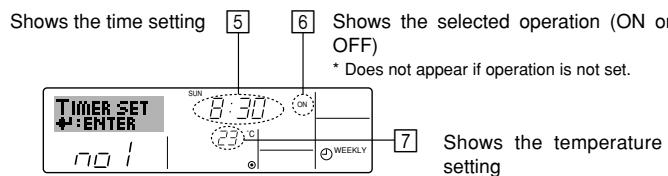 MITSUBISHI PWFY-P36NMU-E-AU - Setting the Weekly Timer - 1