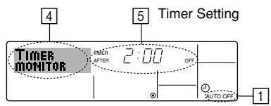 MITSUBISHI PWFY-P36NMU-E-BU - Checking the Current Auto Off Timer Setting - 1