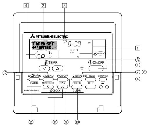 MITSUBISHI PWFY-P72NMU-E-AU - Operation No. - 1