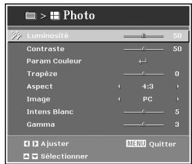 MITSUBISHI SD210U - Menu Photo - 1