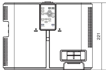 MITSUBISHI SD210U - Dessins dimensionnels (unité: mm) - 1