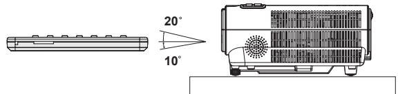 MITSUBISHI SD210U - Angle de réception (vertical) - 1