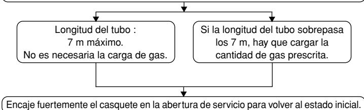 MITSUBISHI SEZ-KD25VAL - Detec tion de fugas en el procedimiento de purga - 6